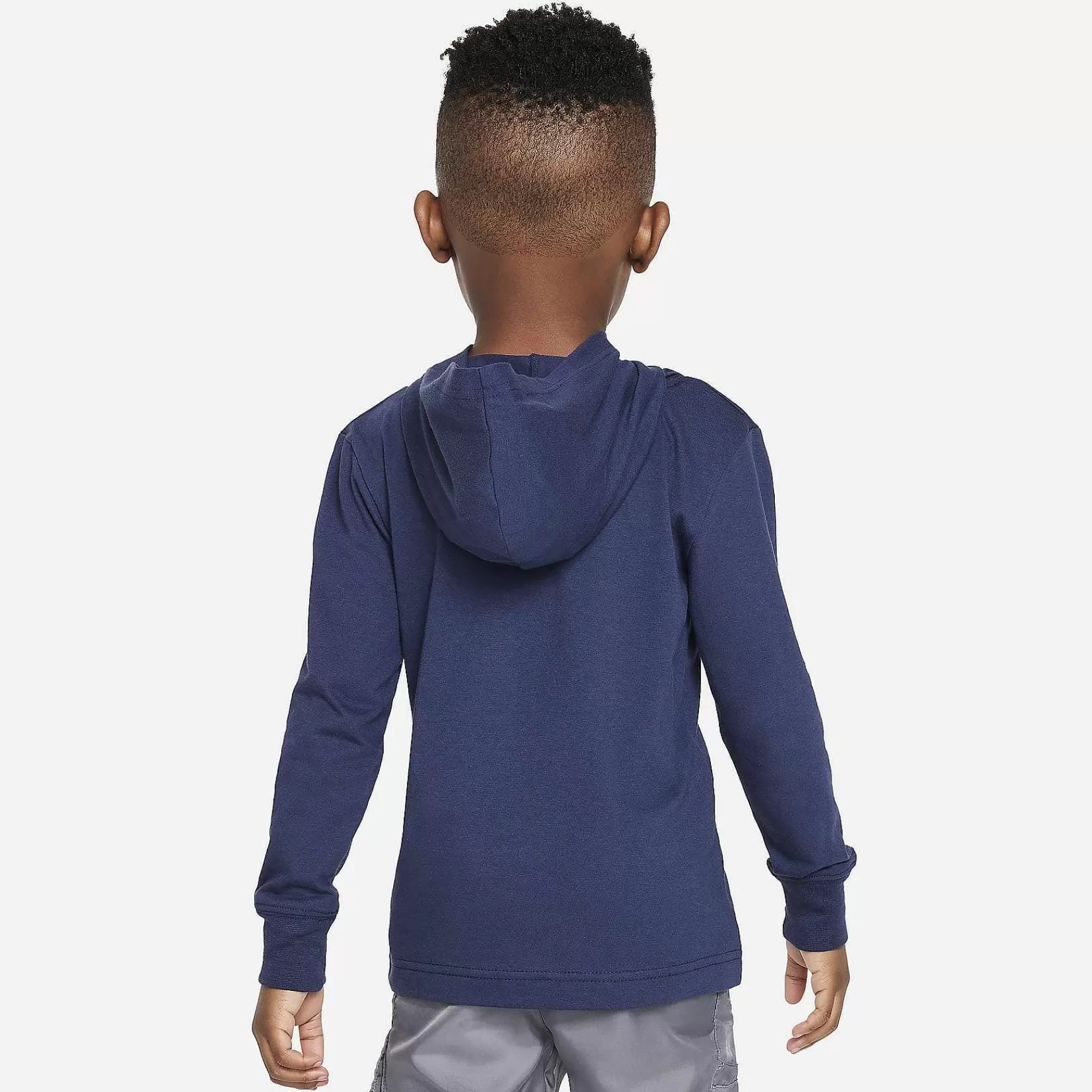 Nike Sportswear Futura T-Shirt Met Lange Mouwen En Capuchon -Kinderen Tops En T-Shirts